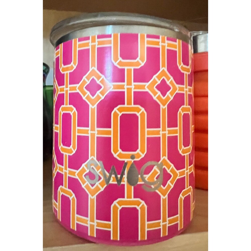 Swig life 12 oz. Lowball, triple insulated, stainless steel cup, pink travel